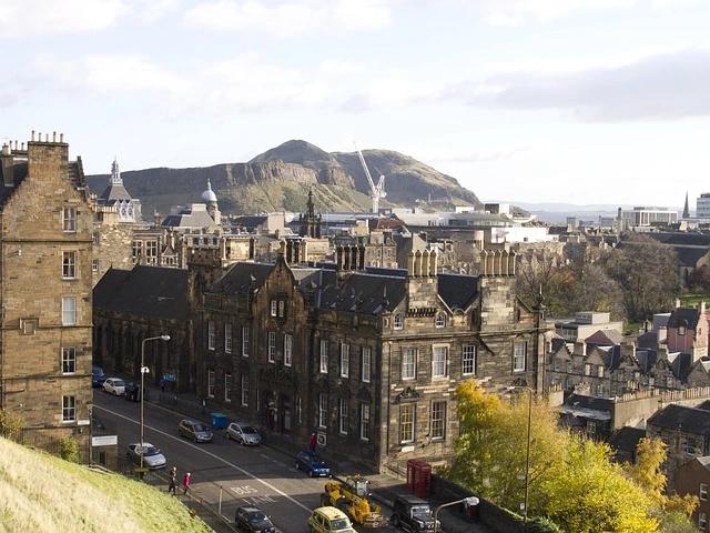 Edinburg Buildings for a destination guide