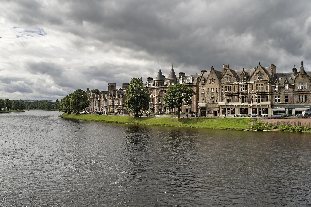 Inverness Buildings for a destination guide
