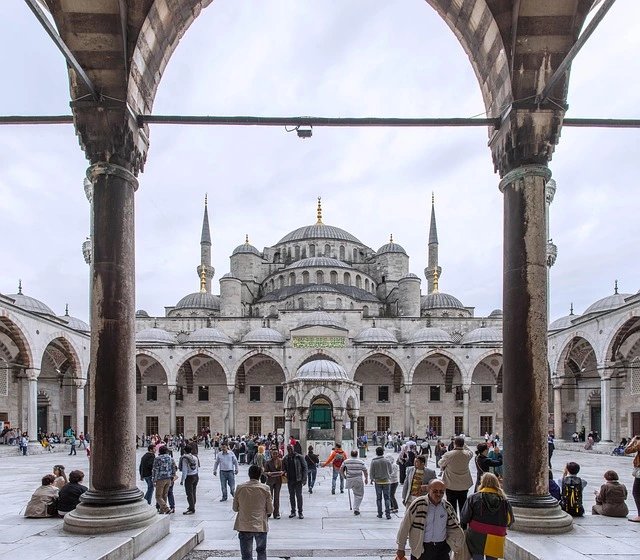 Mosque in Istanbul, Turkey