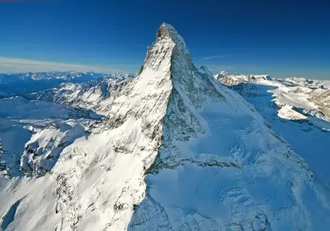 Matterhorn mountain in Switzerland featured