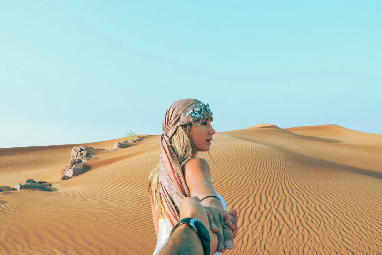 A woman dubai