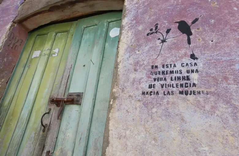 Door in Suchitoto, El Salvador