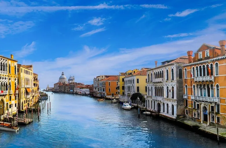 The Grand Canal in Venice, Italy