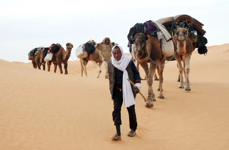 Sahara Desert near Douz, Tunisia
