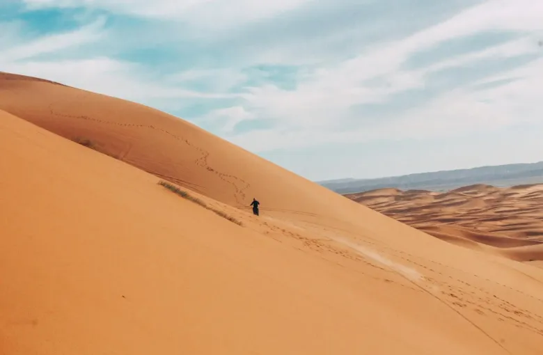 Sahara Desert near Merzouga, Morocco