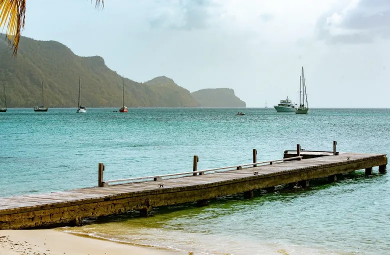 Admiralty Bay on the island of Bequia for a destination guide