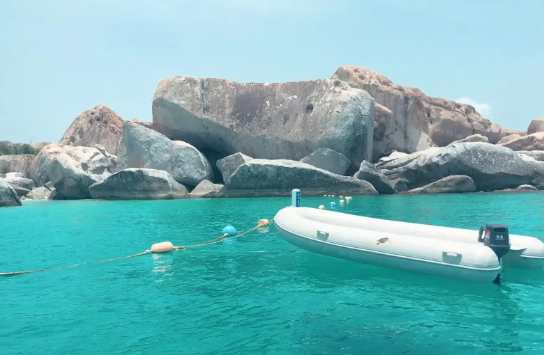 The Baths in the British Virgin Islands for a destination guide