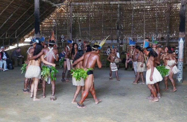 Brazil Amazon people during a cultural journey