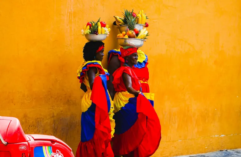 Colours for a destination guide