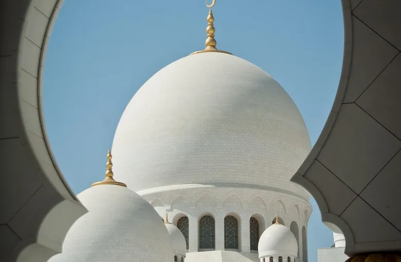 Mosque for a destination guide