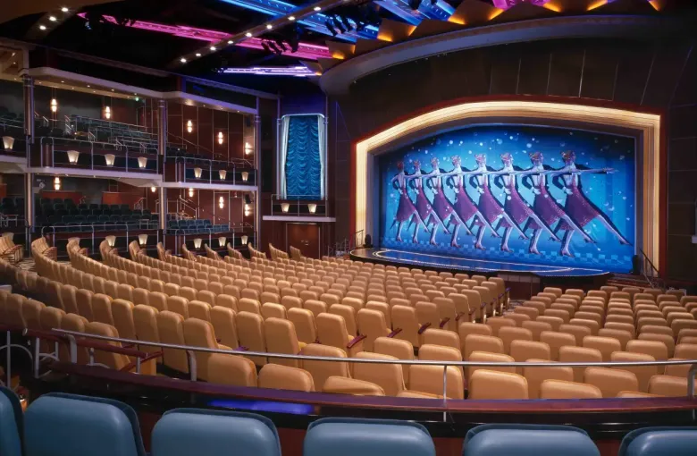 Theatre on a Cruise Ship during a cultural journey