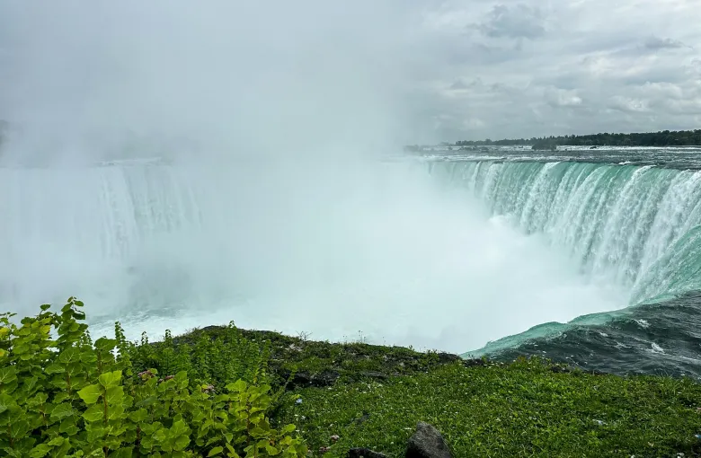 Waterfall for a destination guide